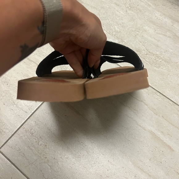 Chloe woody linen sandals - Picture 5 of 5